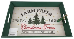 Tava de lemn de Craciun CHRISTMAS - mai multe variante Varianta: Farm fresh