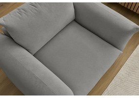 Fotoliu gri Ernest – Bobochic Paris