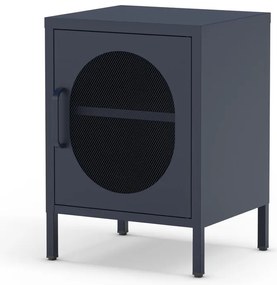 Noptieră albastru-închis din metal Diora – Marckeric