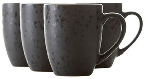 Căni negre/albastru-închis 4 buc. din ceramică 300 ml Gastro Black/Mix – Bitz