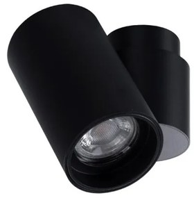 Spot modern directionabil aplicat tavan/plafon MAKALU 1 GU10 negru