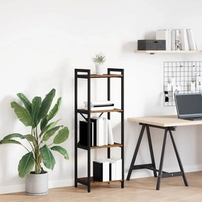 vidaXL Bibliotecă Lemn vechi 40 x 30 x 118 cm Lemn masiv