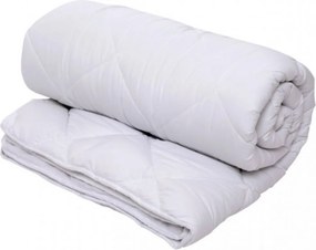 Pilota 4 Anotimpuri Alcam, microfibra, Alb, 140 X 200 cm, 250 g + 150 g