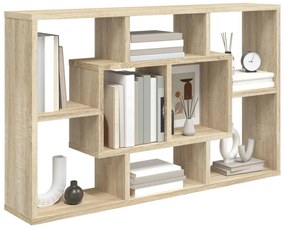 Raft de perete, stejar sonoma, 85x16x52,5 cm, lemn compozit