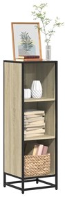 vidaXL Bibliotecă, stejar Sonoma,33,5x33x107,5 cm, PAL