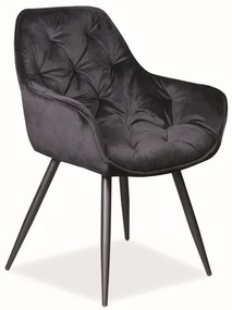 Scaun sufragerie Trix B (negru). Promo -6%. 1018331