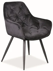 Scaun sufragerie Trix B (negru). Promo -6%. 1018331