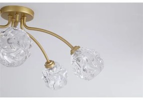 Searchlight 11525-5GO - Lustră aplicată ASTRAL 5xG9/33W/230V, aurie