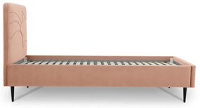 Pat pentru copii roz 120x200 cm Star – Scandic