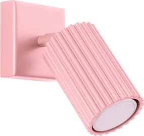 Brilagi - Aplica spot de perete CRESTO 1xGU10/10W/230V roz