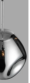 Lustra / Pendul design modern decorativ Lava crom NVL-9190402
