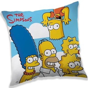 Pernuță The Simpsons family clouds, 40 x 40 cm