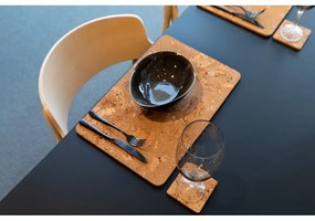 Suporturi de pahare din plută 4 buc. Querco – ZicZac