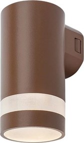 Aplica LED CCT perete exterior IP65 Urfa Line maro