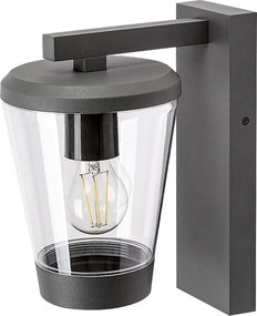 Aplica de perete pentru iluminat exterior design modern IP44 Savano antracit