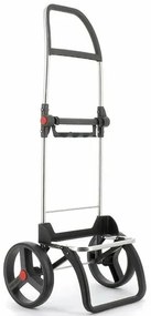 Geantă de cumpărături Rolser I-Max Tweed 2 LogicRSG pe roți, negru