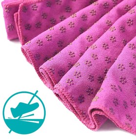 Prosop yoga anti-alunecare cu geanta cadou-pink