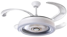 Ventilator LED dimabil de tavan LED/60W/230V + telecomandă