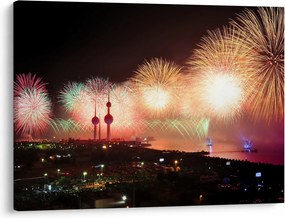Tablou cu artificii (70x50 cm)