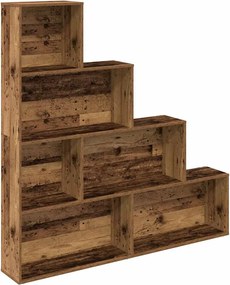 vidaXL Bibliotecă, lemn vechi,157x24x160 cm, lemn prelucrat