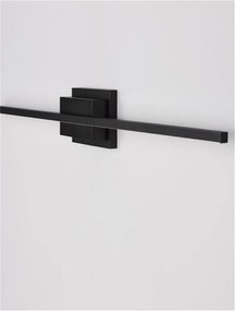 Aplica LED pentru oglinda / tablou AZURE negru L-90,5cm