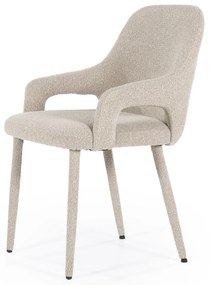 Scaun Fika din tesatura taupe