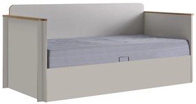 Pat cu spatiu depozitare pentru copii mici (Toddler Bed) 90x200 cm, colectia Sirius