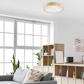 Lustr NATURAL 3xE27/60W/230V, 47 cm, pin natural