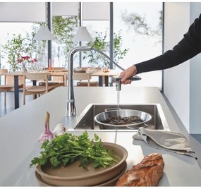 GROHE 31726SD0 - Chiuvetă de bucătărie K700 550 × 450 mm inox