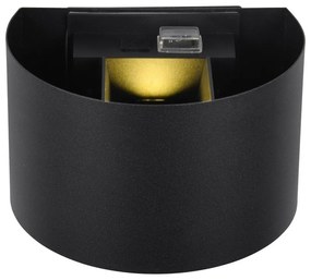 Corp de iluminat pentru exterior LED de perete cu senzor de mișcare (înălțime 10 cm) Talent – Trio