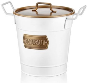 Organizator de baie alb din oțel – Hermia