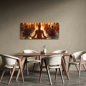 Tablou - Lecții de yoga (120x50 cm)