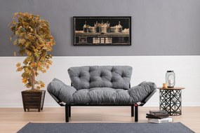 Canapea extensibila cu 2 Locuri Mocca, 155 x 85 x 73 cm