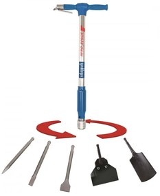Scheppach Aero 2 Spade instrument pneumatic multifuncțional 5 în 1