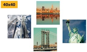 Set tablouri frumusețea orașului New York