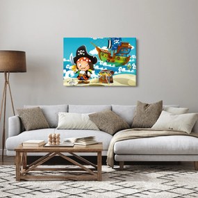 Tablou - Comoara piraților (90x60 cm)
