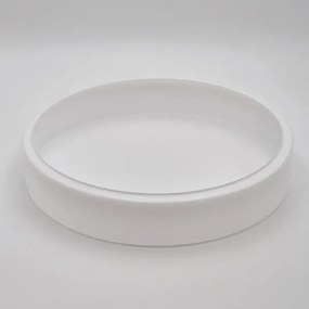 Plafonieră de baie OAK, 3 x soclu E27, max. 15 W, 230 V, finisaj stejar, Ø 37 cm, IP54