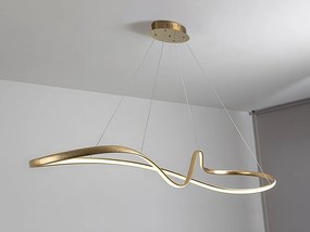 Lustra suspendata LED CCT si telecomanda Lia