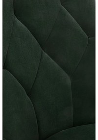 Scaun de bucaterie Marien, verde/negru