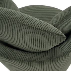 Scaun pivotant relaxant, verde închis, SALTER