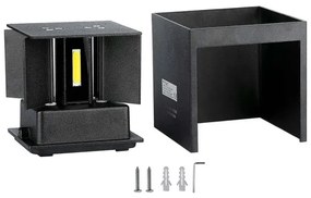 Aplică LED de exterior LED/5W/230V 4000K IP65 neagră