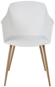 Set 2 buc scaune sufragerie Fonza (alb). 1080361