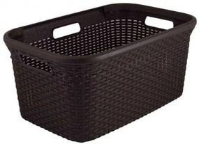 Coș de rufe RATTAN STYLE 45L - maro