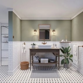 Quintiesse ASHLAND BAY QN-ASHLANDBAY1-NBR-BATH - aplică de perete pentru exterior 1xE27/60W/230V IP44