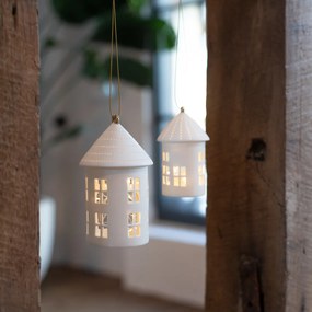 Räder Sfesnic suspendat din portelan LIGHTHOUSE rotund - diferite dimensiuni Marime: L