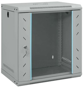 vidaXL Dulap de rețea cu depozitare Gri 53 x 45 x 60 cm Oțel