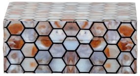 Cutie de depozitare din polirășină decorativă 13x10x5 cm Domino – Bloomingville