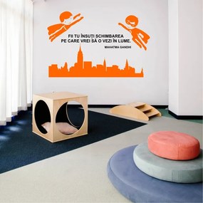Sticker perete Fii Tu Schimbarea