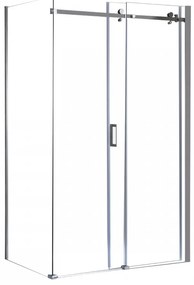 Cabină de duș asimetrică Bold-in 80x100 cm