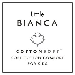 Cearceaf pentru copii alb din bumbac pentru pat de o persoană cu elastic 90x190 cm Zoo Animals – Bianca